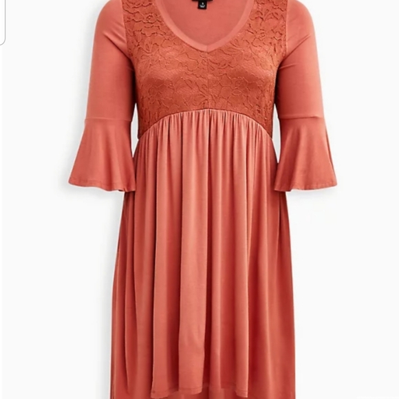 NWT Torrid midi lace skater dress - Picture 5 of 15